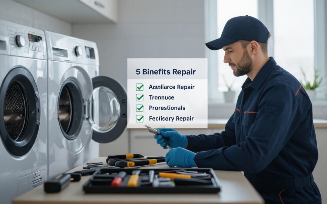 What 5 Benefits of Appliance Repair in Home Should You Know?