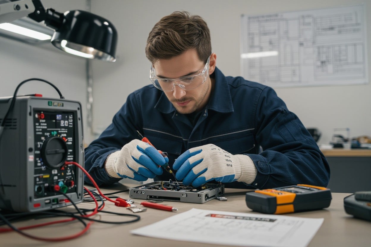 Licensed technician providing emergency dishwasher repair service in McKinney TX for a broken home appliance